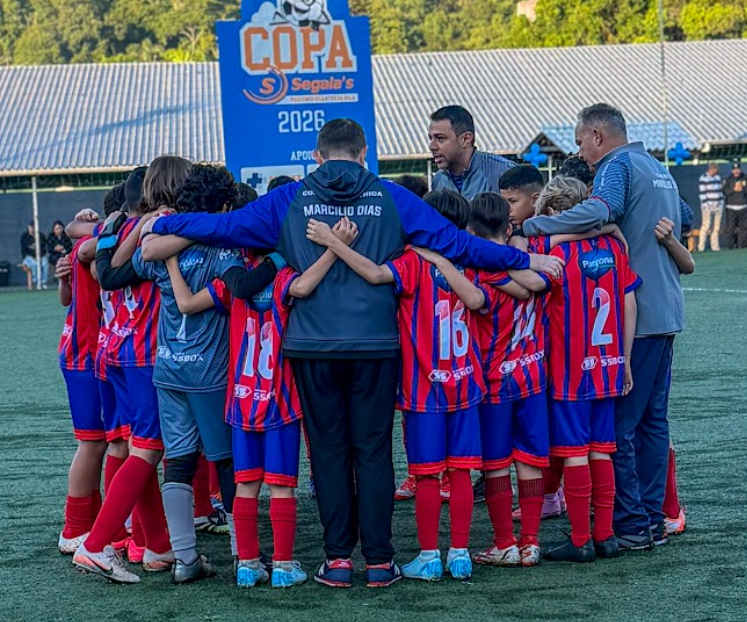 Sub-11 do Marcílio Dias conquista Copa Segalas 2026